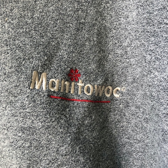 Vintage Heavyweight Lee 'Manitowoc' Oversized Crew Neck Sweater 2XL - Picture 4 of 5